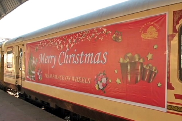 Celebrate Christmas and New Year with Palace on Wheels Train
