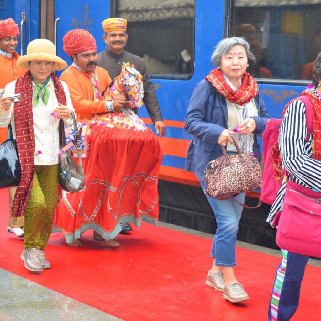 Palace on Wheels at Station
